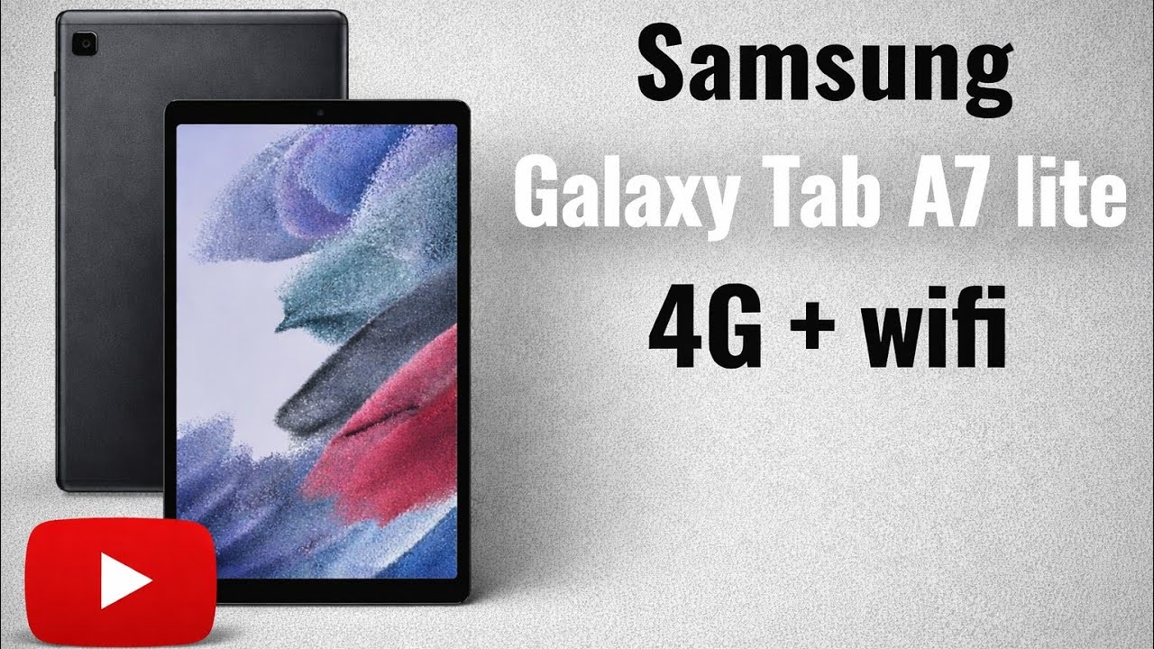 Samsung Galaxy tab A7 lite | 4G+wifi | compact size Tablet | Display 8.7 inch Full HD | Dual speaker