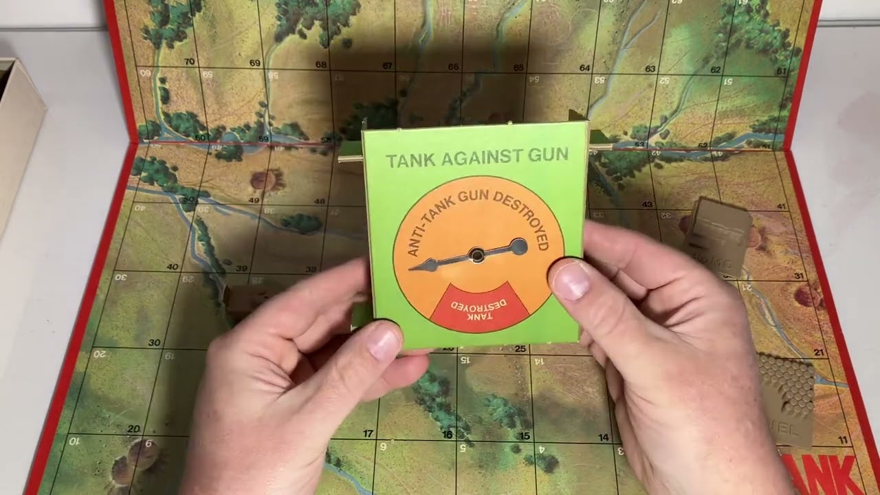 1975 Tank Battle by Milton Bradley
