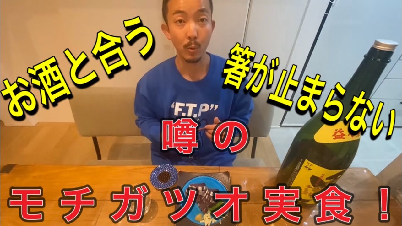 【漁師の晩酌】モチガツオの刺身がうますぎてベロベロに&hellip;！？（モチガツオの捌き方あり）