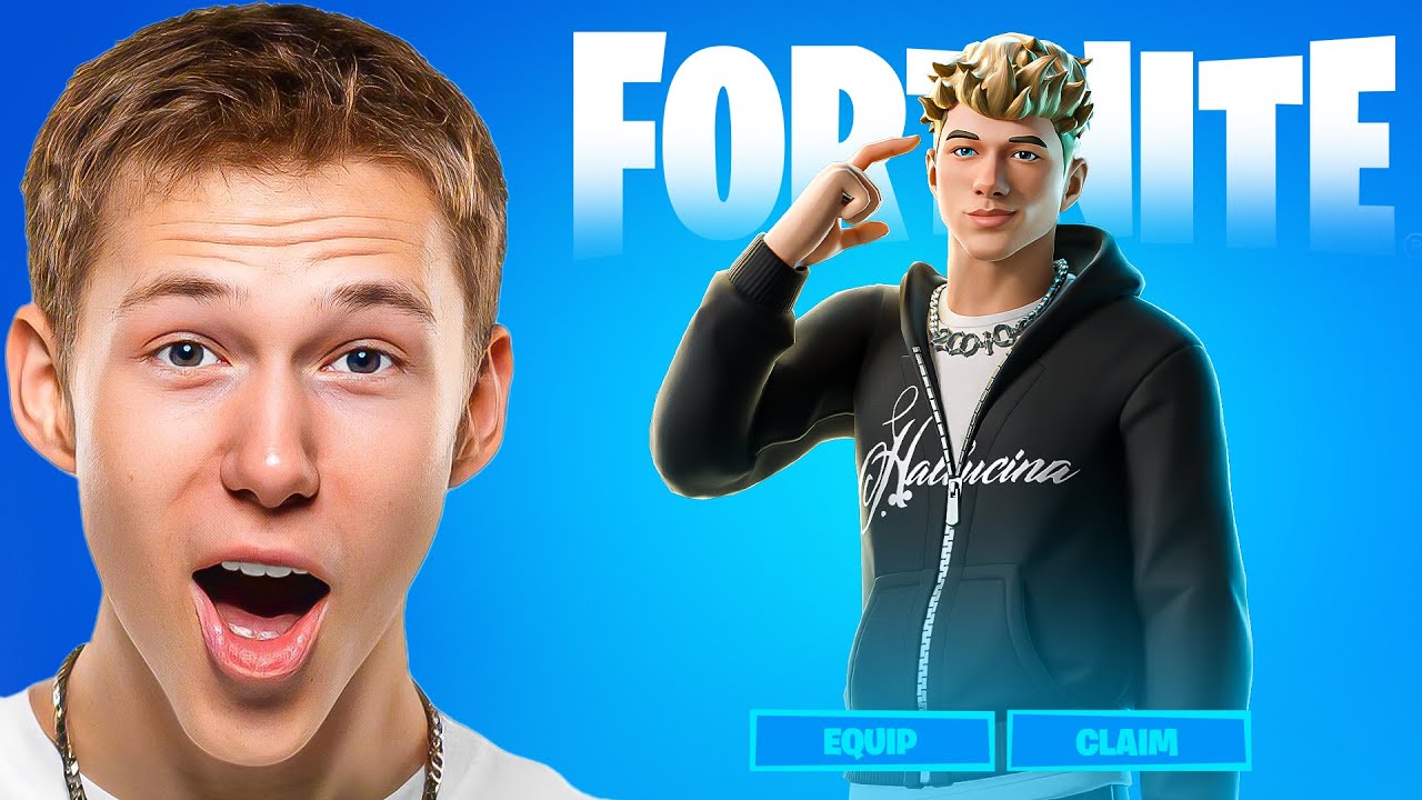 I HAVE AN ICON SKIN IN FORTNITE!