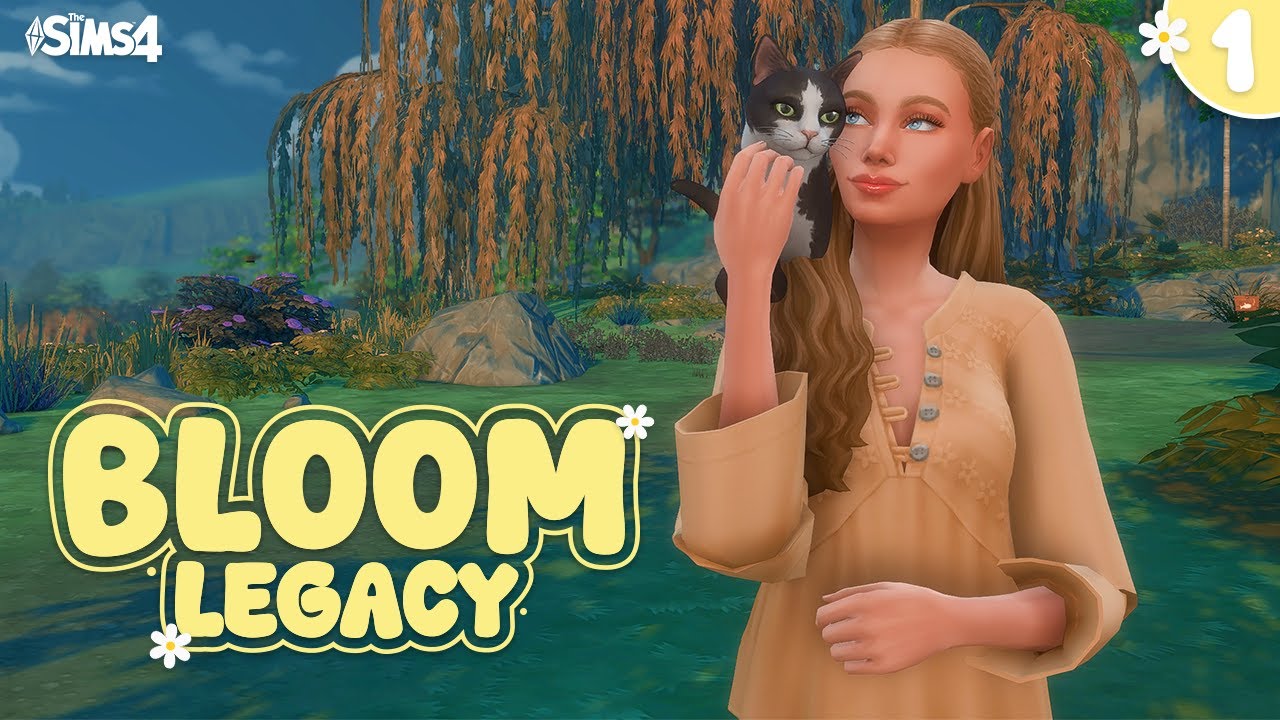 ZACZYNAMY NOWĄ PRZYGODĘ 🥰 Bloom Legacy Challenge 🌼 The Sims 4 💛