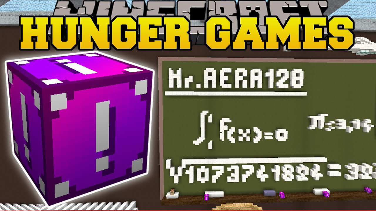 Minecraft: ШКОЛЬНЫЕ ГОЛОДНЫЕ ИГРЫ - Мод Lucky Block - Мини-игра с модами