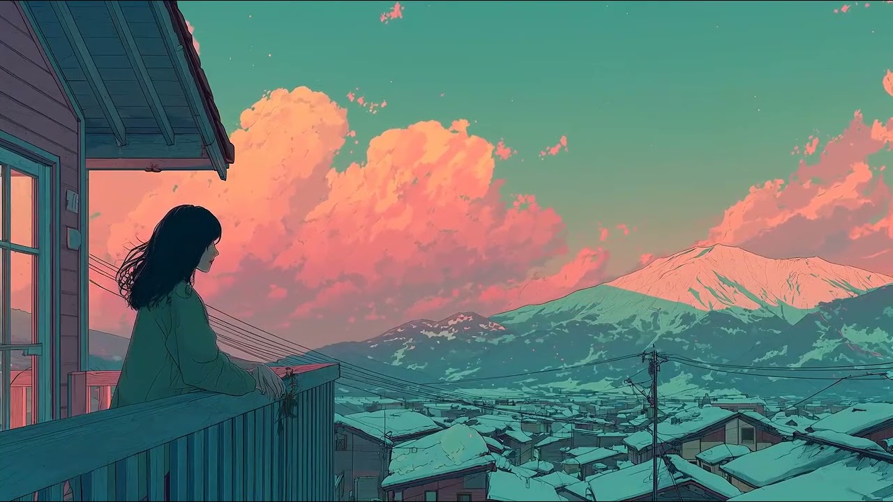 Lofi R&B – Mellow Evening Mix | Dreamy Reflections by the Balcony