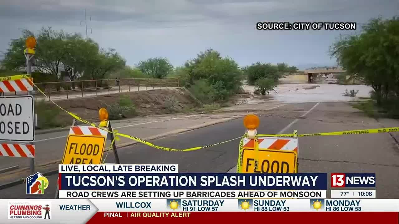 Road crews preparing for Monsoon 2023, how you can prepare