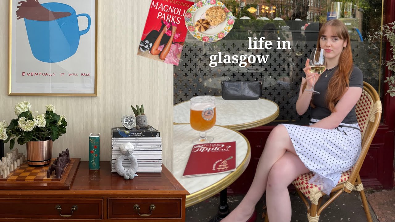 life in glasgow | a cosy & wholesome weekend in the west end