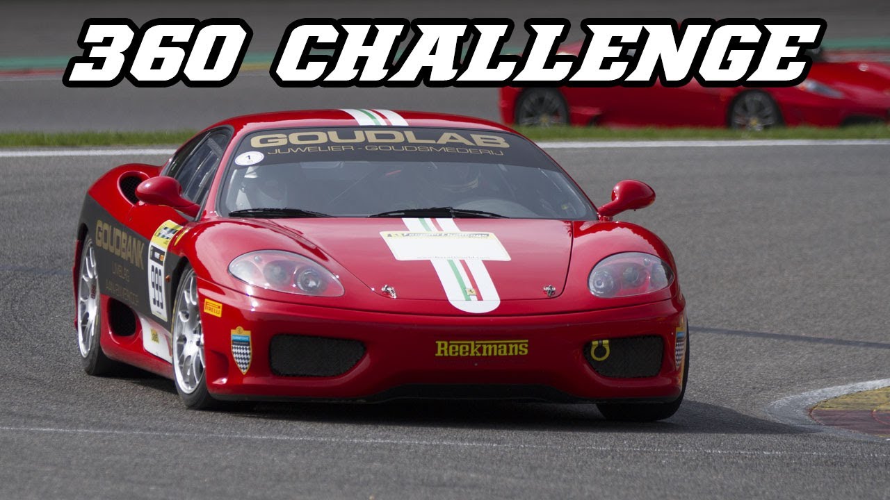 Ferrari 360 Challenge - loud downshifts