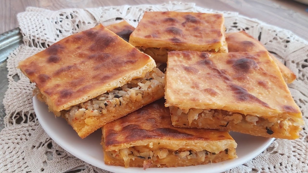 EL AÇMASI TAVUKLU PATATESLİ BÖREK❗KÖMBE❗AĞIZDA DAĞILAN MAYALI ANNE BÖREĞİ🔥KOLAY BÖREK TARİFİ🔝