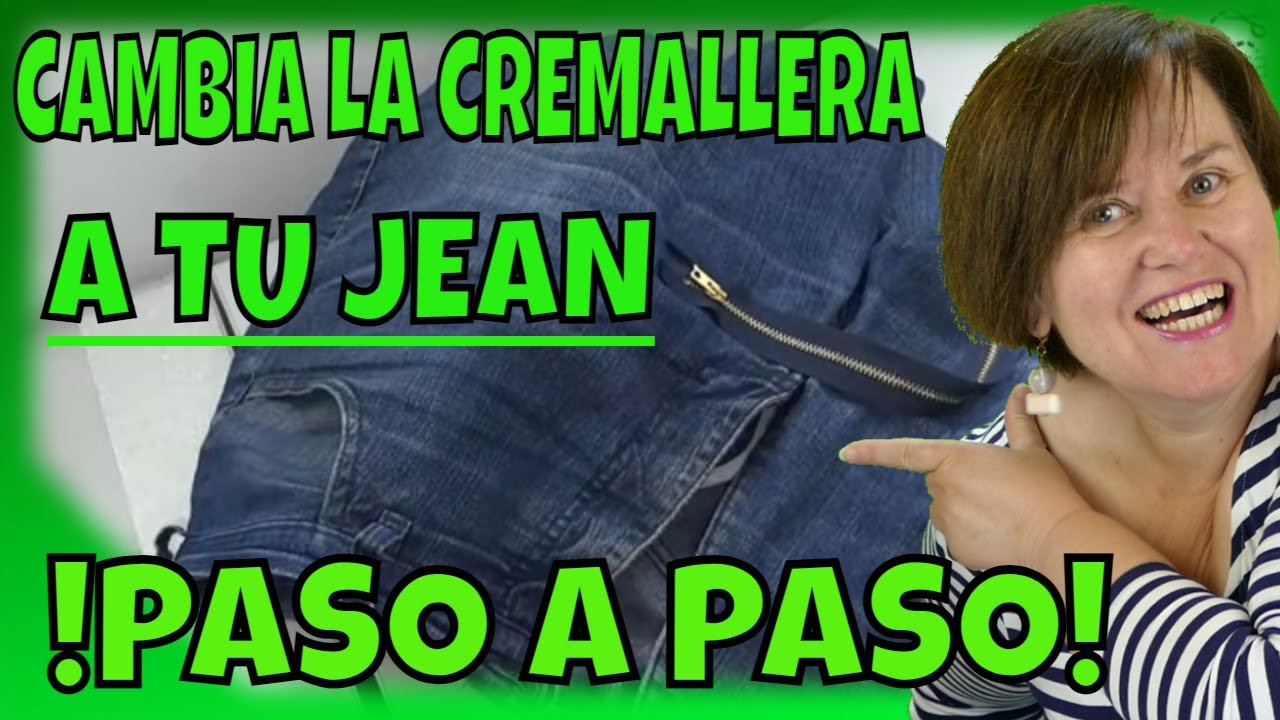 Cambiar CREMALLERA a un VAQUERO 👖