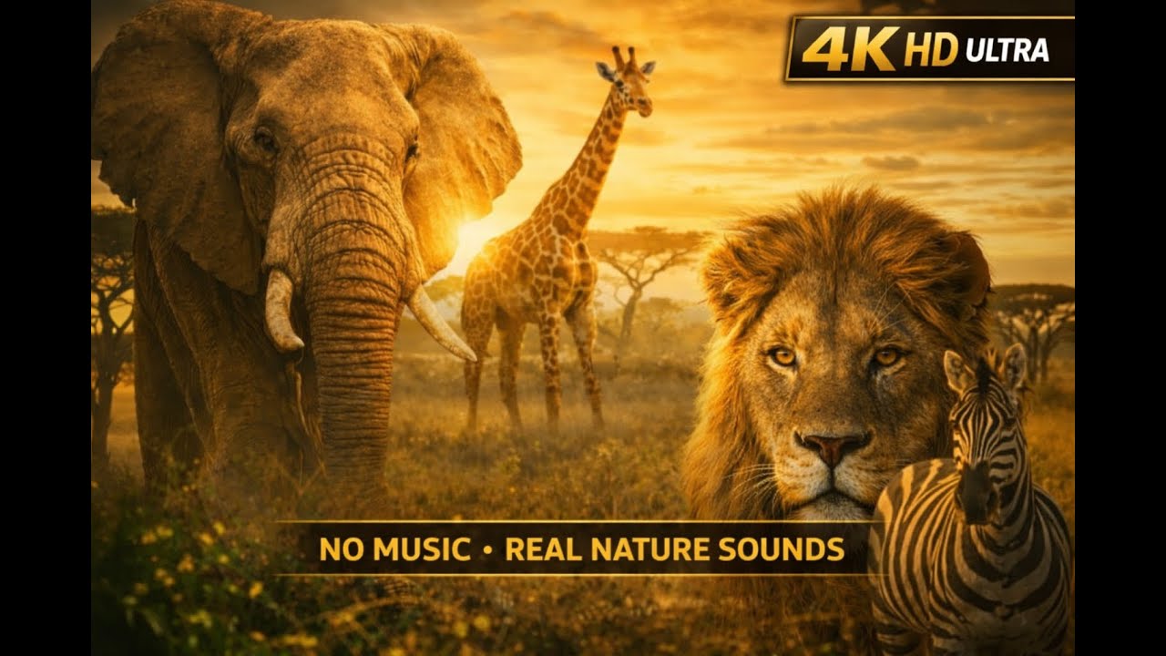 African Safari in 4K 🦁 You Won’t Believe These Wild Moments