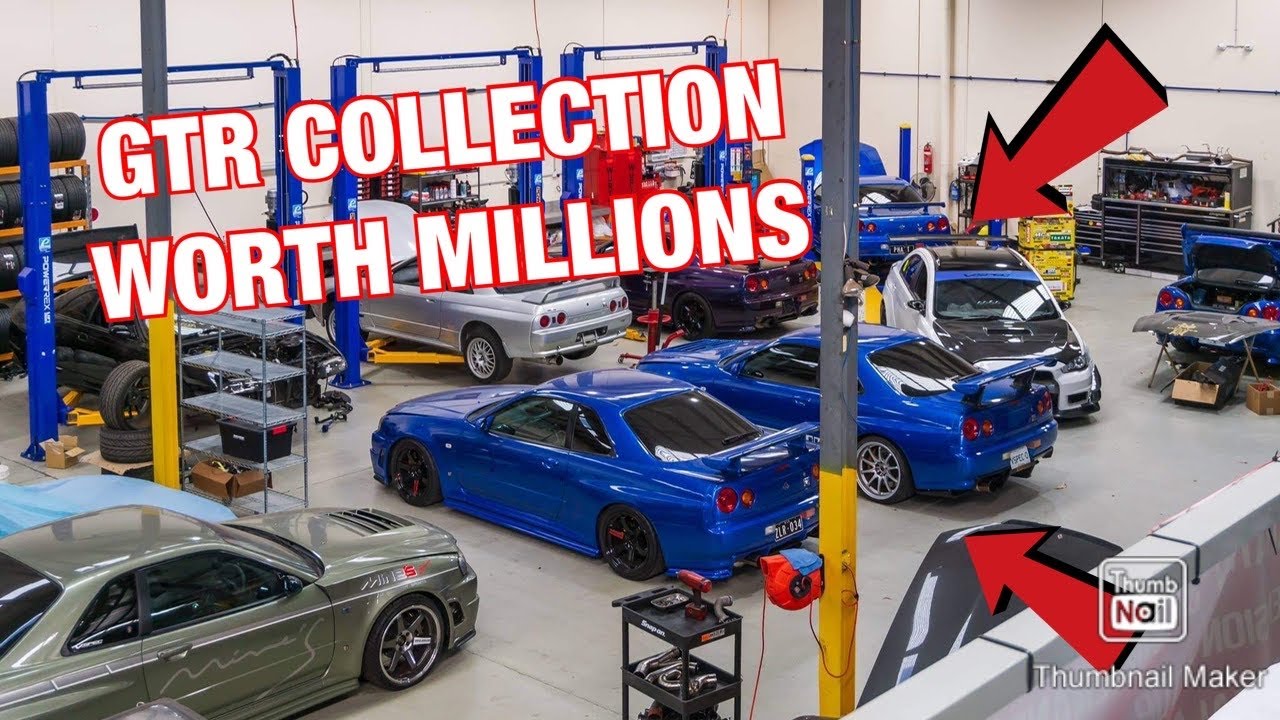 Редкая коллекция SKYLINE GTR, стоимостью в миллионы!