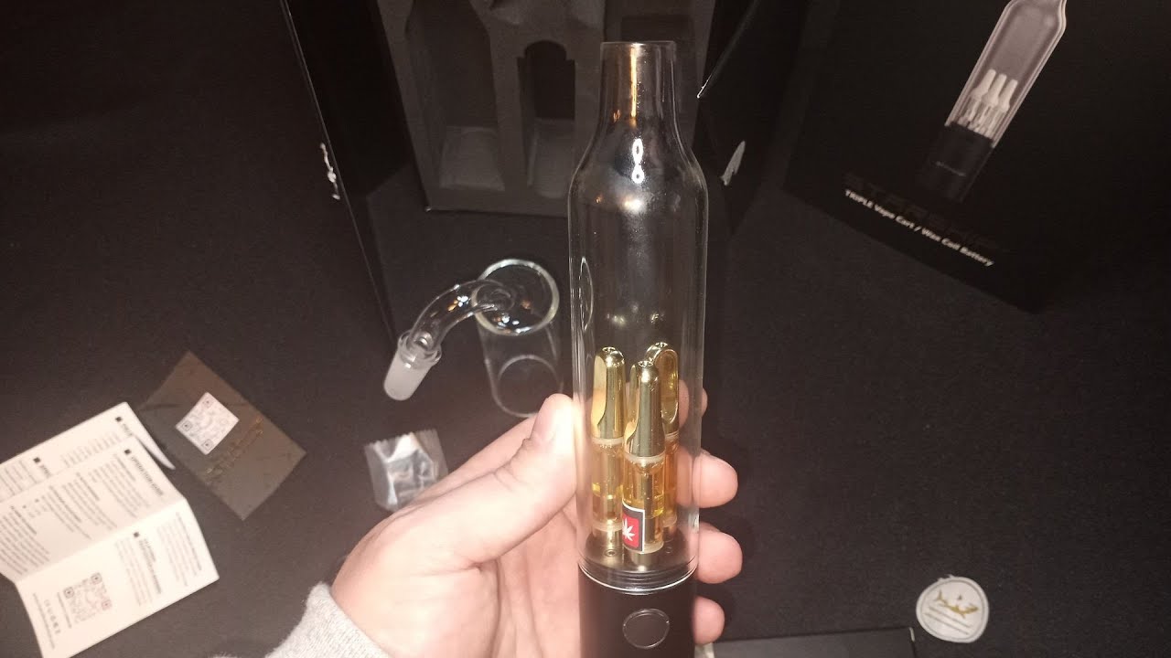 Starship Triple Vape Cartridge And Bubbler Unboxing And Review