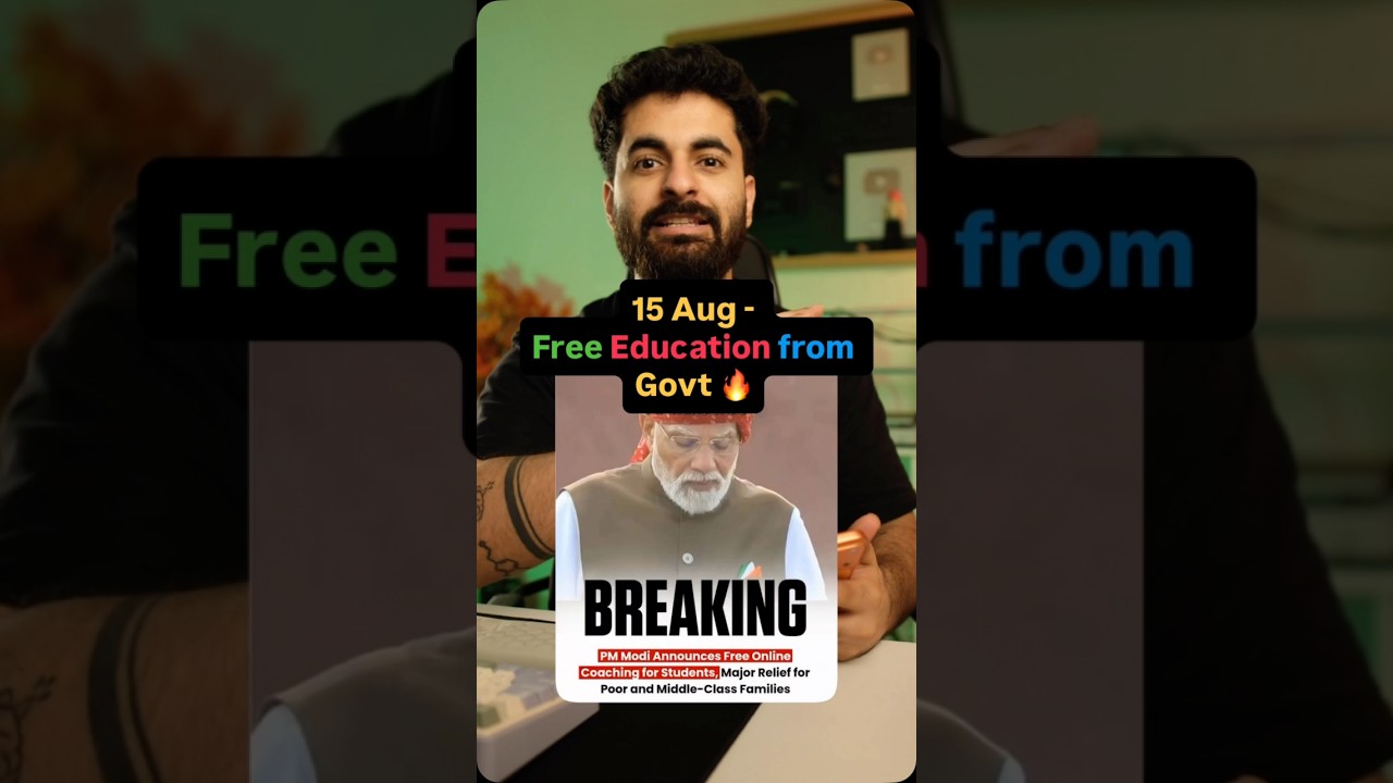 Happy independence day to all. Modi ji ne finally ai skills pr bhi dia and made it free.