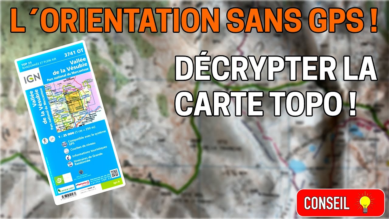 L’orientation sans GPS en rando | #1 Décrypter la carte TOPO ! 🧭⤴️