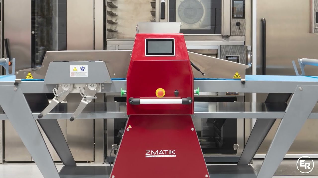 Automatic Dough Sheeter | Cutting Station | Programmable Sheeter | Bakery Equipment | Erika Record