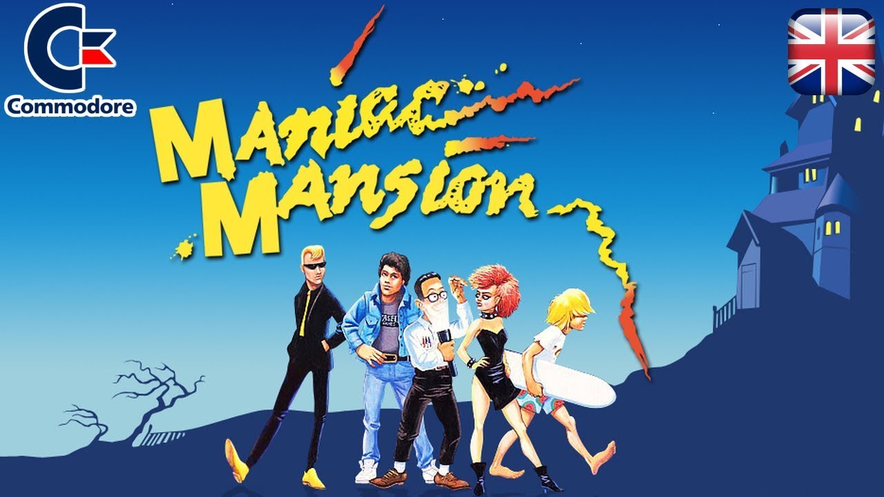 Maniac Mansion - C64 - English Longplay