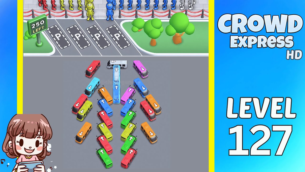 Crowd Express Level 127 Solution Walkthrough