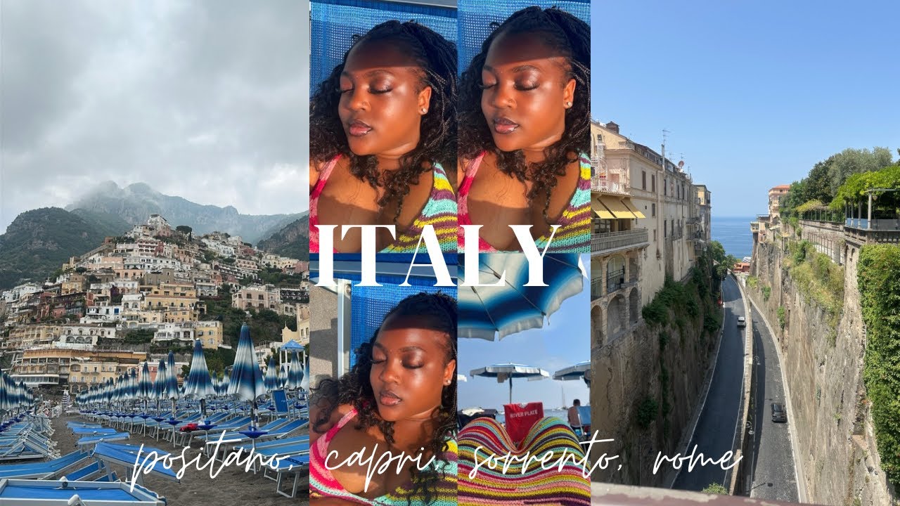 italy travel vlog (positano, capri, rome)