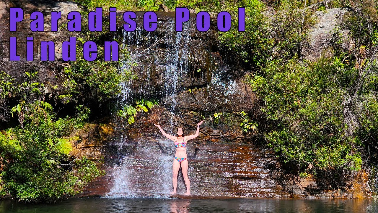 Paradise Pool - Wild Swimming - Linden - Blue Mountains - 4K