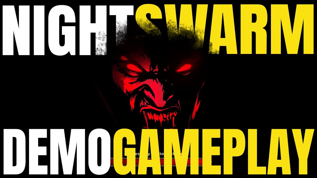 Night Swarm &ndash; Demo Gameplay [No Commentary | PC]