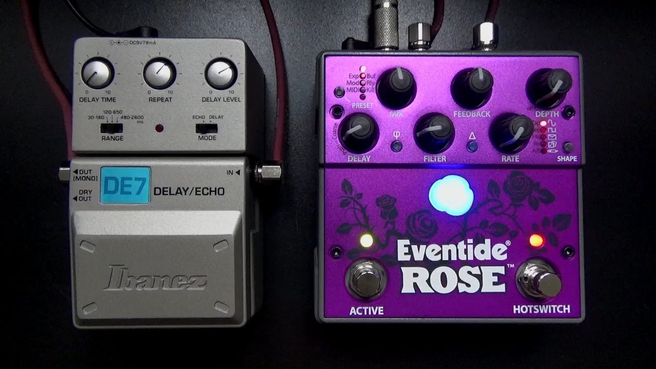 Eventide ROSE vs. Ibanez DE7