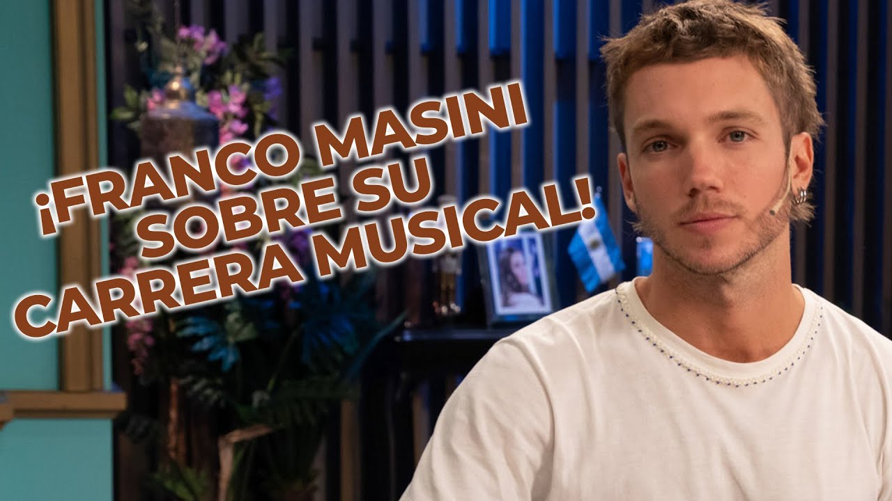 Franco Masini explicó por qué hizo una pausa en su carrera musical: 
