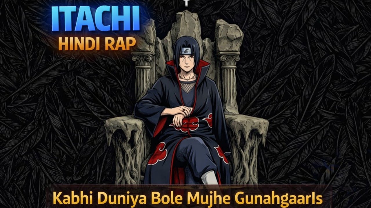 Itachi Hindi Rap - Kabhi Duniya Bole Mujhe Gunahgaar | Hindi Anime Rap | Naruto AMV Itachi AMV 