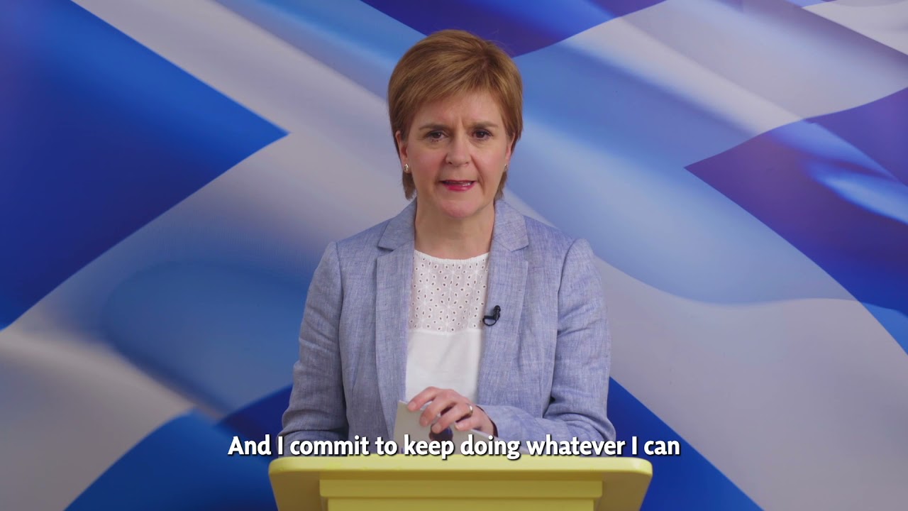 Message to the Jewish community from Scottish National Party Leader Nicola Sturgeon