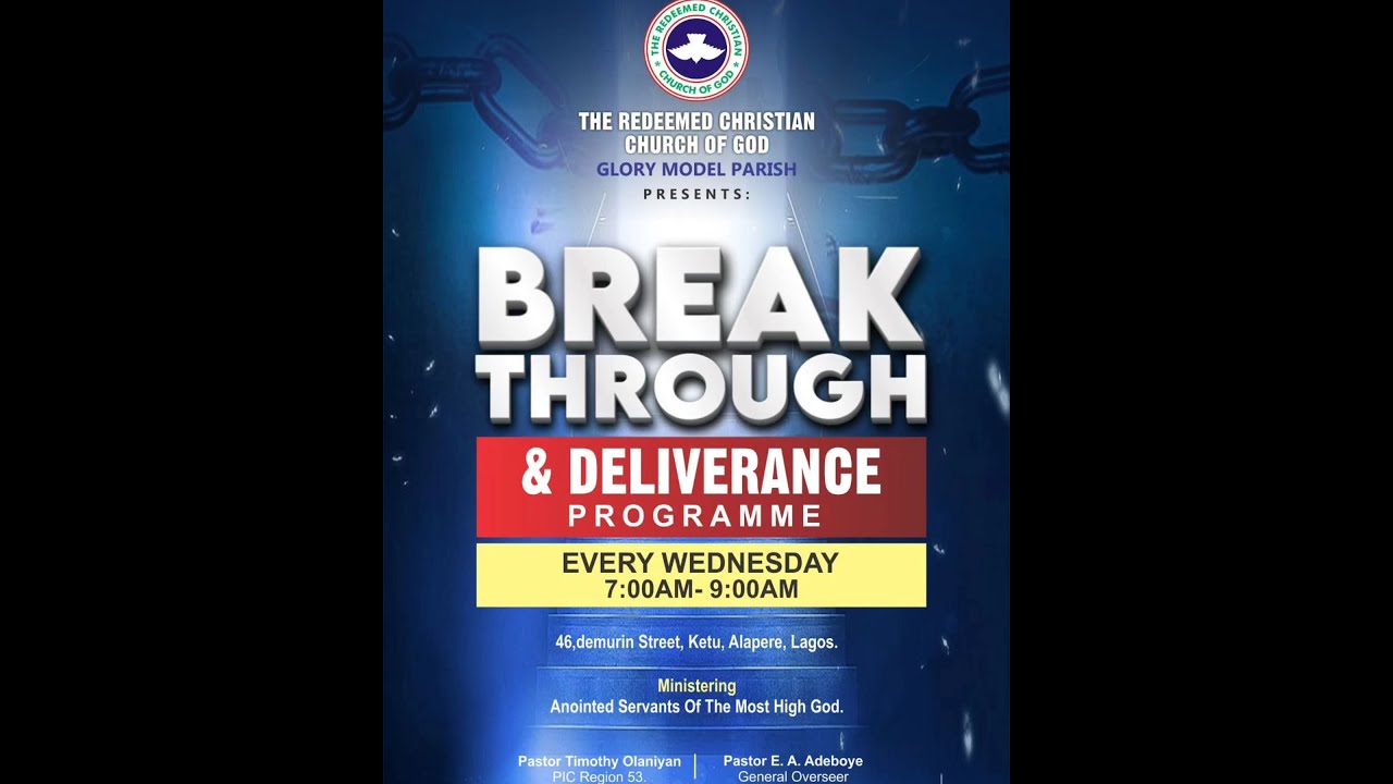 BREAKTHROUGH AND DELIVERANCE SERVICE - JANUARY 28, 2026