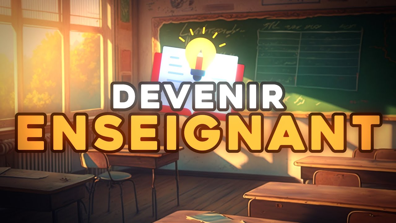 Comment DEVENIR ENSEIGNANT ? 🏫
