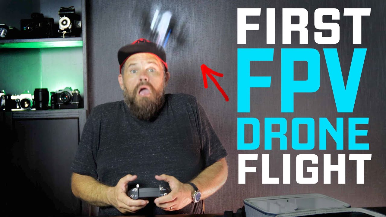 My very first flight of my FPV DRONE | Episode 1