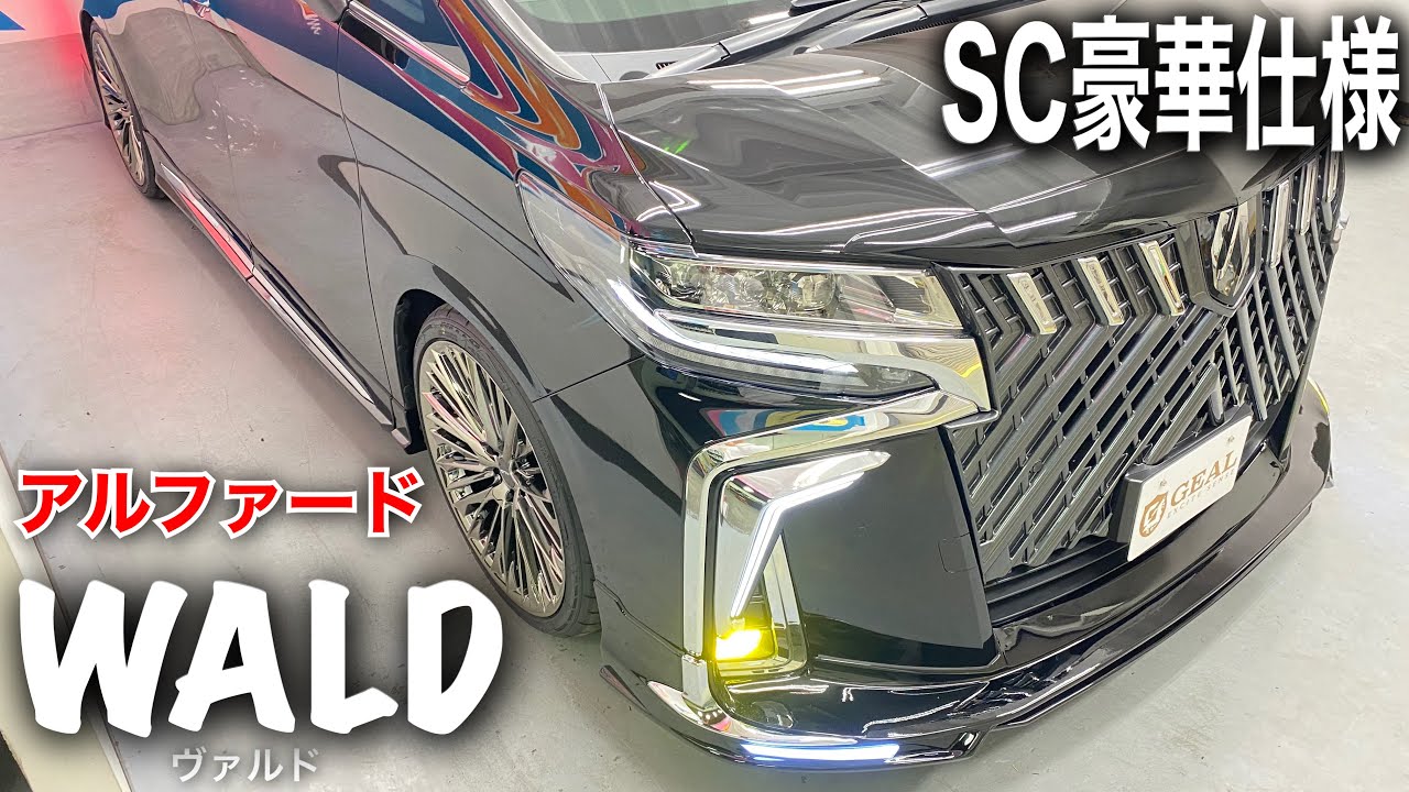 【極上車でコンプリートカー】現行アルファード 30後期 WALD コンプリート★内外装オプション紹介★ GEAL 大阪