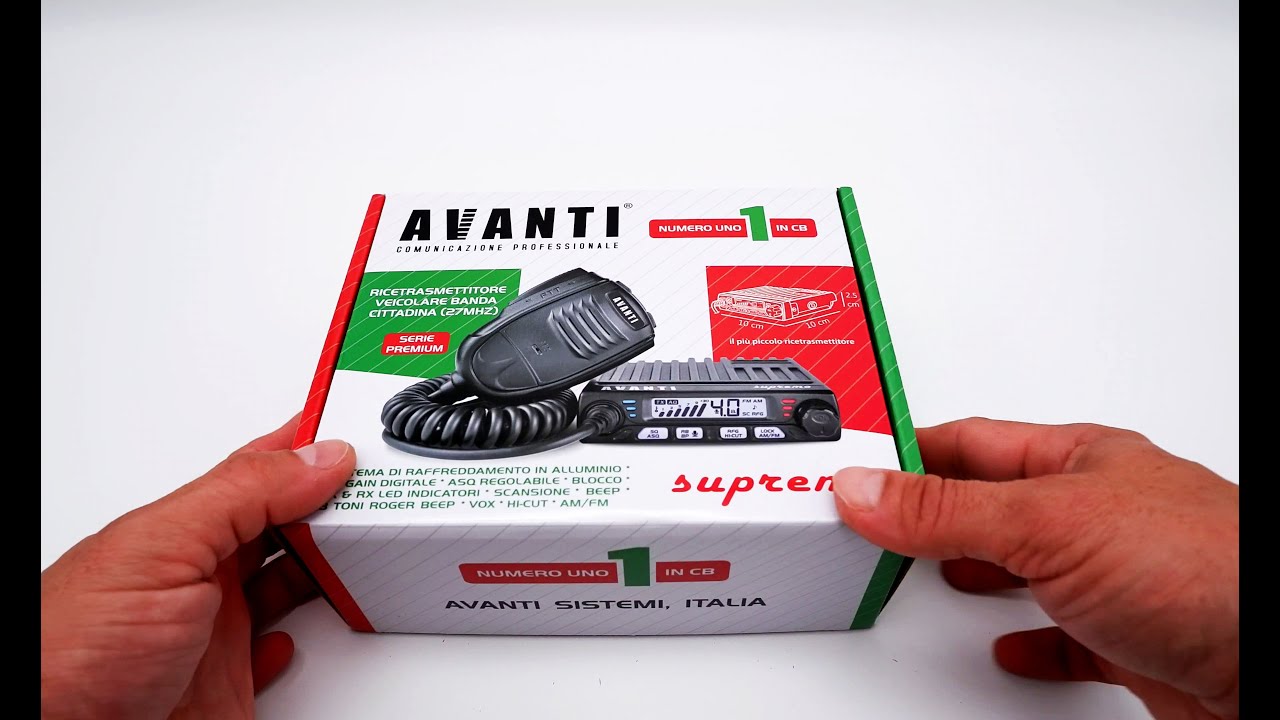 Noua Statie CB Avanti Supremo 2 VOX unboxing