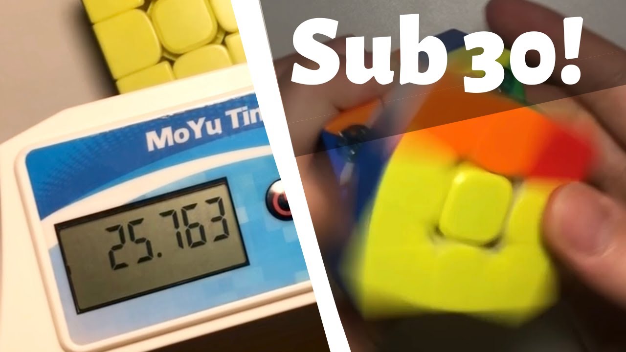Rubik Küp Nasıl 30 Saniyenin Altında Çözülür? [5 Taktik] Nasıl Sub 30 Olunur? Rubik Küp Hızlı Çözüm