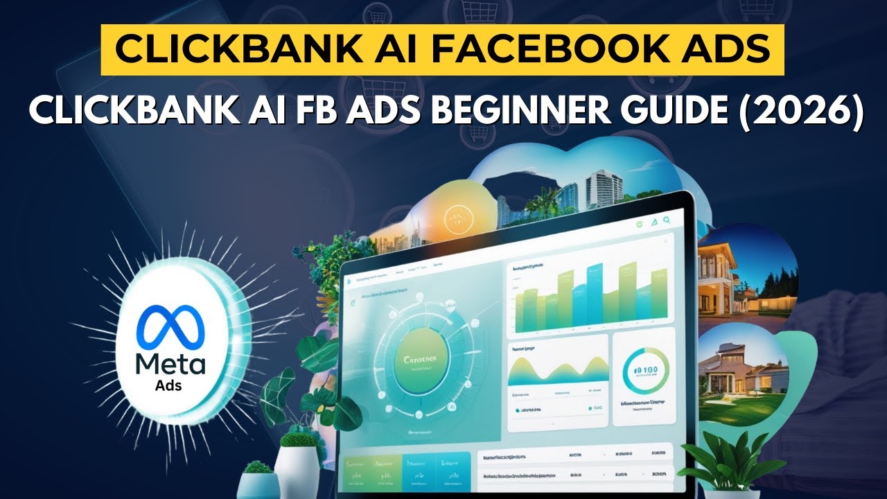 ClickBank AI Facebook Ads Full Beginner Guide (2026 Tutorial)