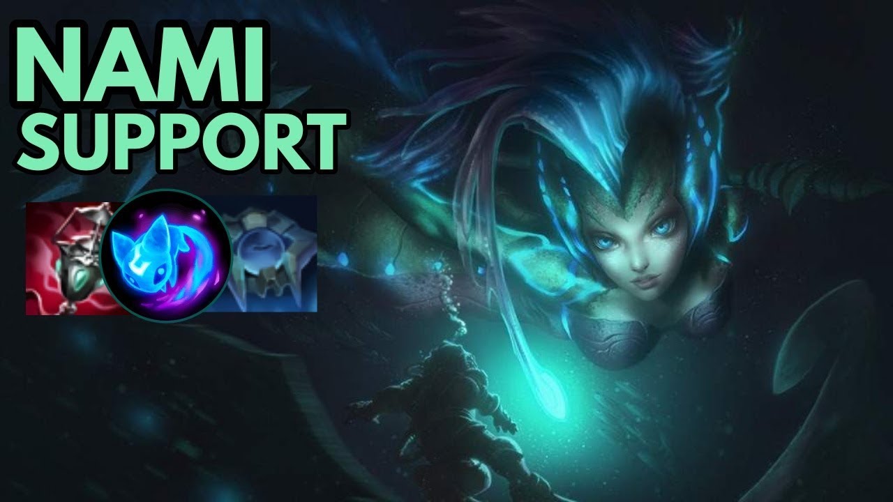 Deep Sea Nami Support-League of Legends Full Gameplay