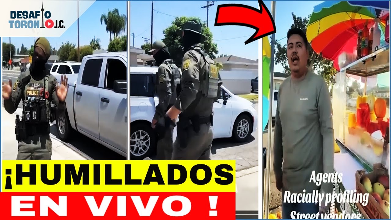 ¡HUMILLACIÓN ÉPICA! Vendedor de Frutas Mexicano CORRE al ICE en Los ÁNGELES! | DesafioTorontoJC