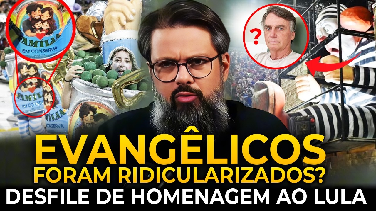 DESFILE de HOMENAGEM AO LULA! EVANGÊLICOS RIDICULARIZADOS? A VERDADE! Pastor Tassos Lycurgo