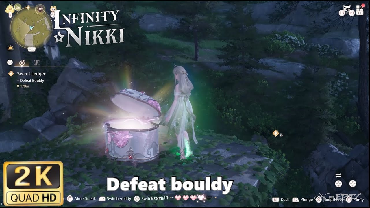Infinity Nikki Defeat bouldy