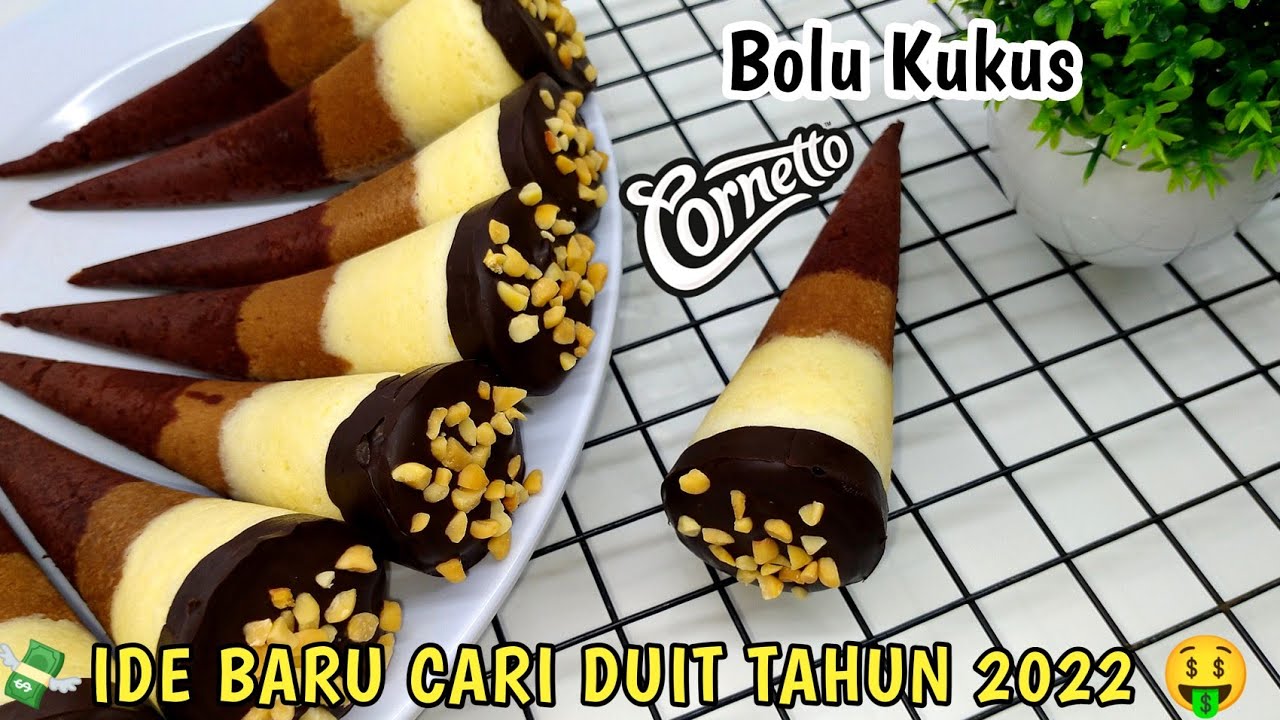 BOLU KUKUS CORNETTO || Ide cerdas‼️Usaha sampingan ini bisa banjir duit,Buruan coba‼️