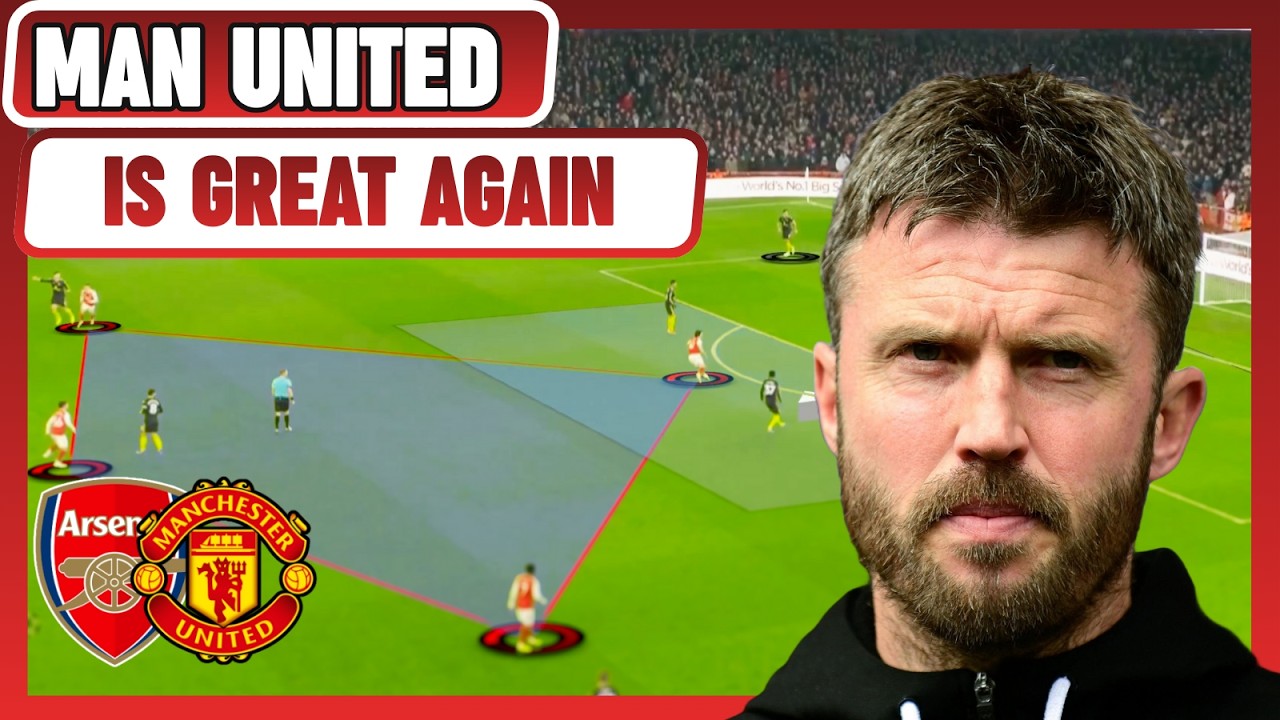 Michael Carrick&rsquo;s Tactics Improve the Red Devils | Arsenal vs Manchester United Tactical Analysis