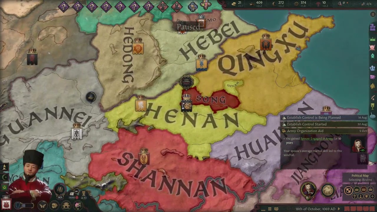 Crusader Kings III:Çini müslüman yapacağız