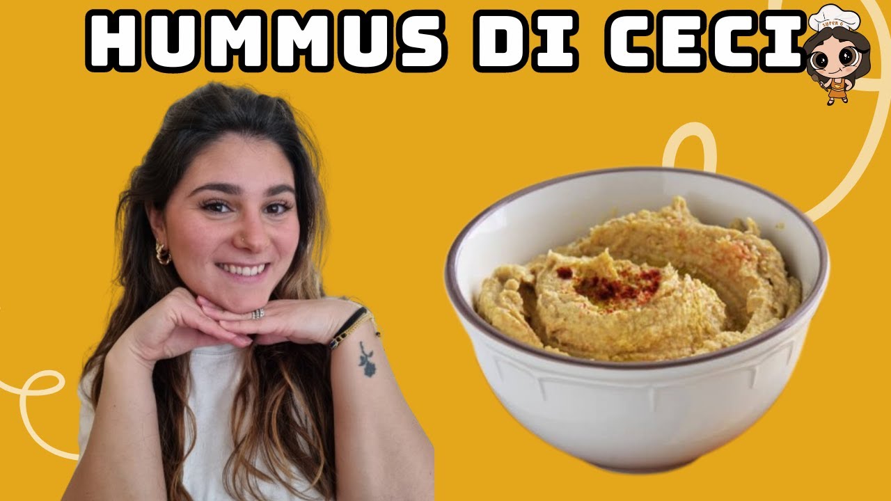 Hummus di Ceci | Ricetta Facile Bimby | In Cucina Con SuperG