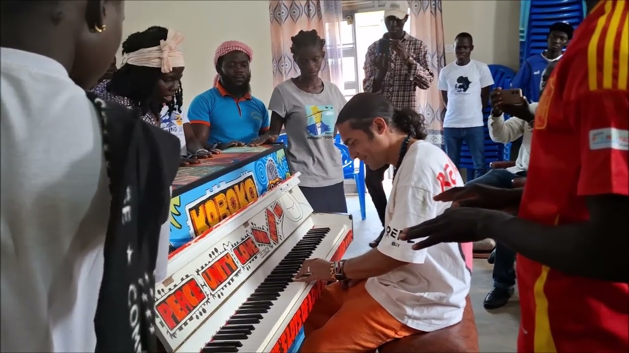 Playing for the Deaf Community in Koboko, Uganda