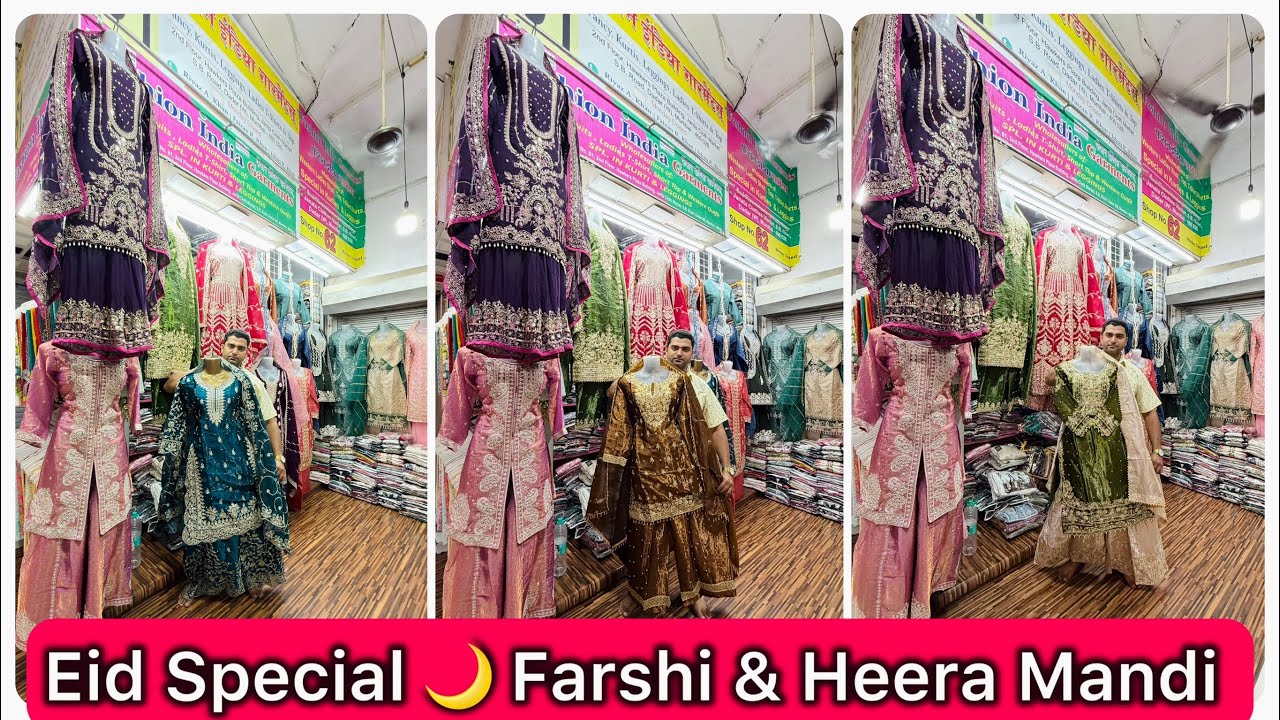 Kurti Design Cutting And Stitching For Eid 🌙 | kurti Market mumbai | 