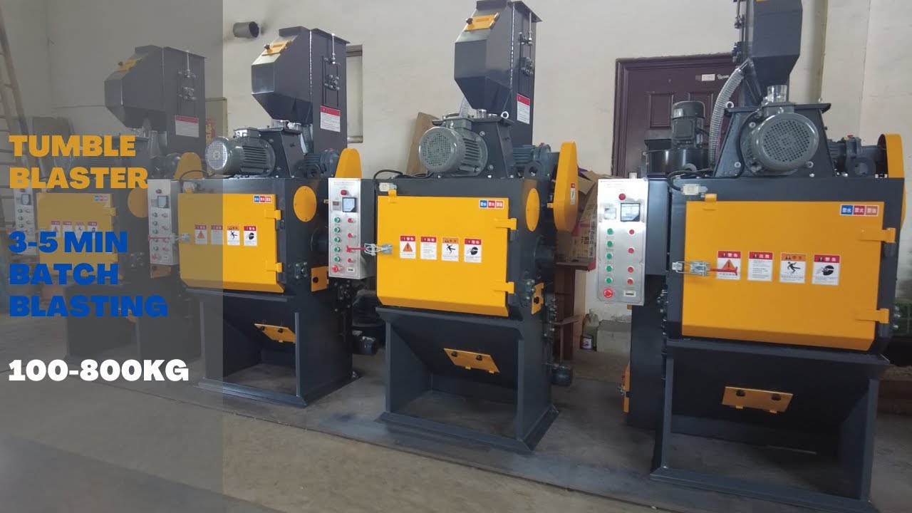 Tumble Type Shot Blasting Machine Tumbling Blasster Small Type Model Q324 Q326 Q3210