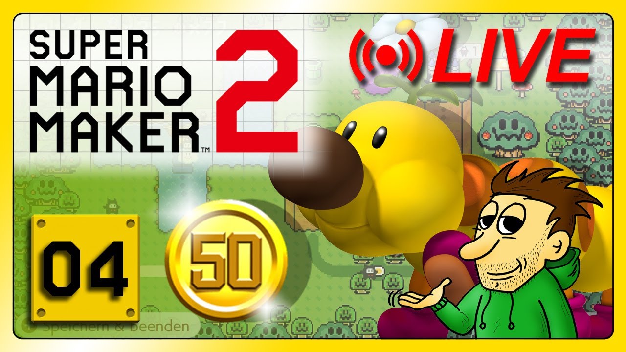 🔴 SUPER MARIO MAKER 2 ONLINE [Ep.04] 🧱 Geschichten aus dem Wald