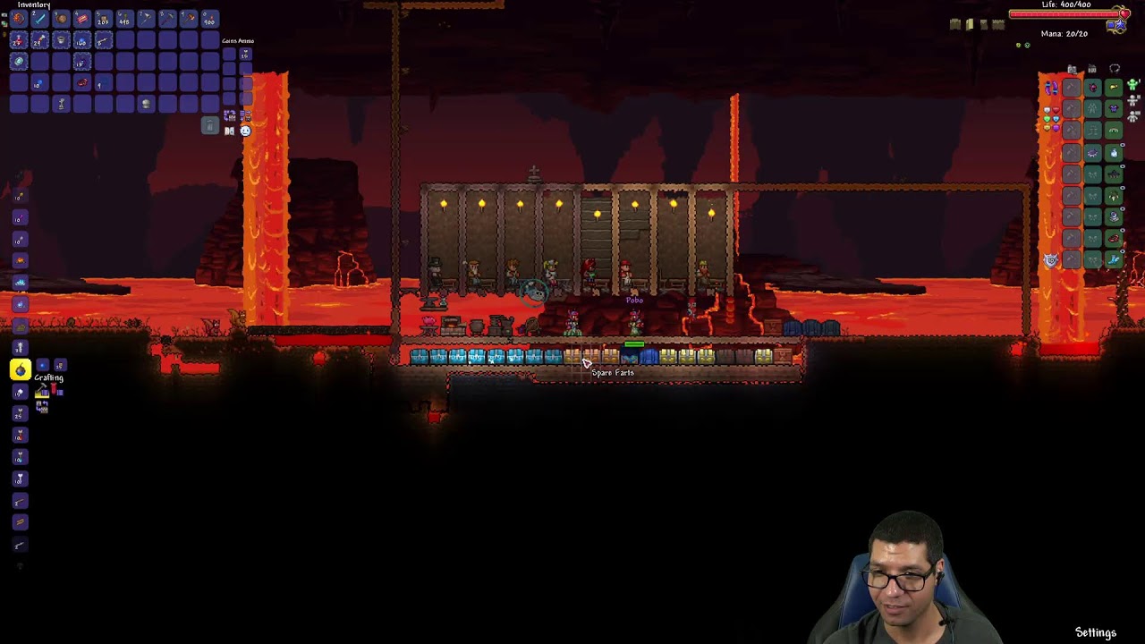 Terraria - 1.4.5, Zenith Seed, Master Mode with @mopioid  day 1