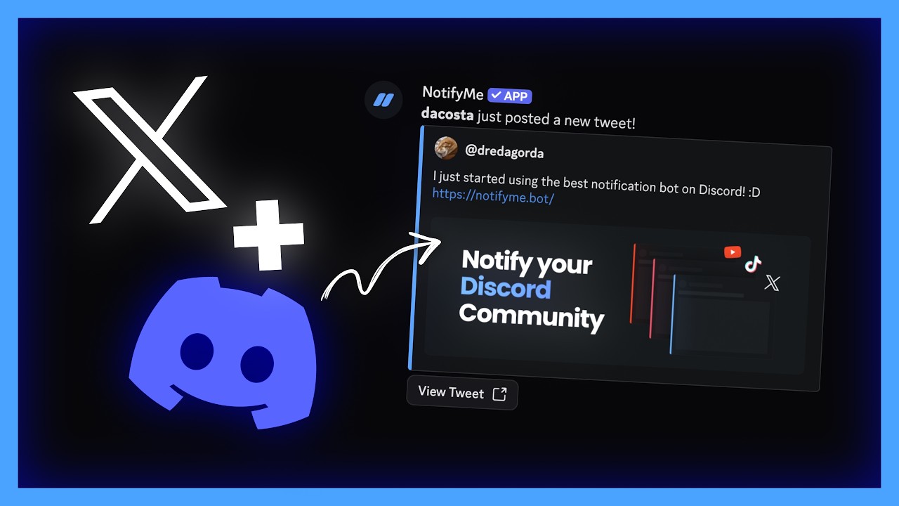 How to get X/Twitter Notifications on Discord!