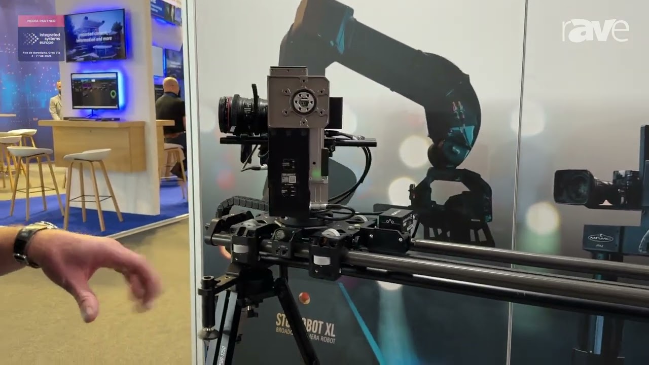 ISE 2025: MRMC Features SlideKamera ATLAS MODULAR SLIDER System For Truss or Lift