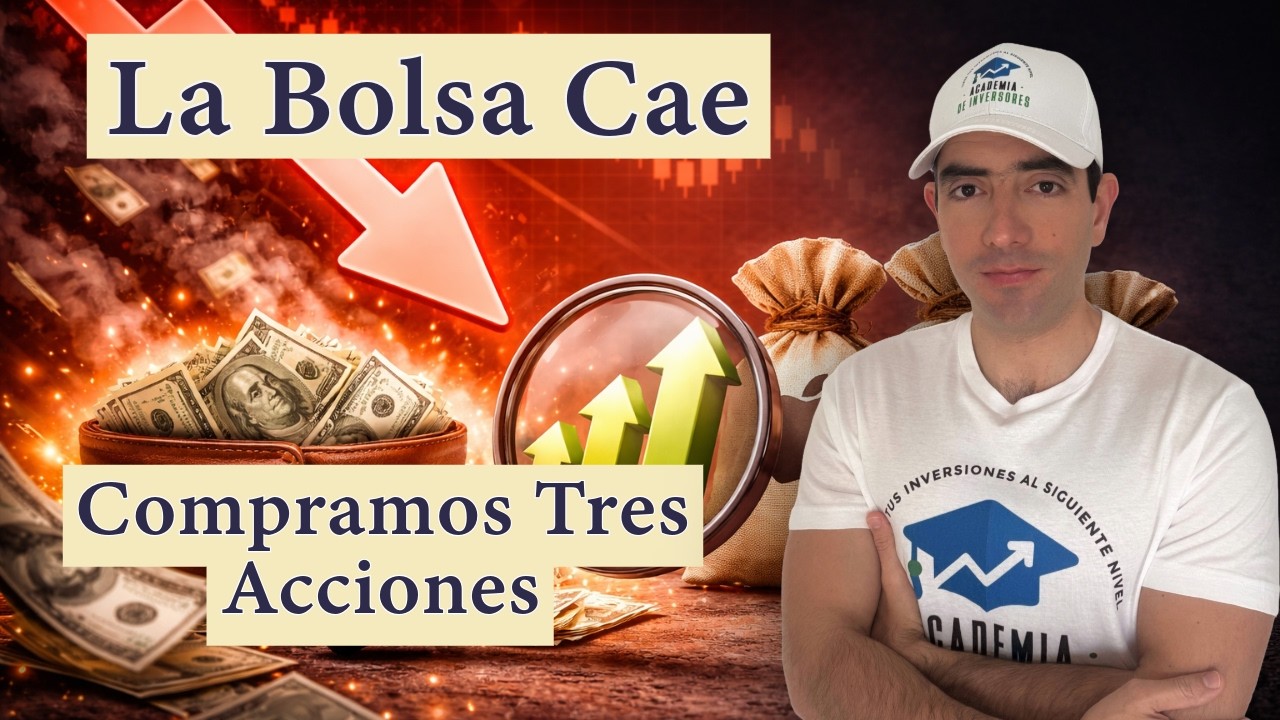 📉 La Bolsa Vuelve a Caer&hellip; y Compramos Tres Acciones